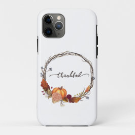 Funda Para iPhone 11 Pro Acción de Gracias Wreath