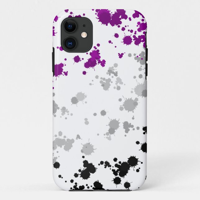 Funda De Case-Mate Para iPhone Ace Pride Splatter Diseño Teléfono CAse (Reverso)