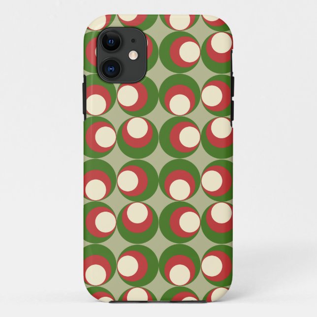 Funda De Case-Mate Para iPhone Aceitunas navidades (Reverso)