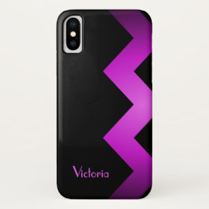 Funda Para iPhone X Acento violento con clase personalizado