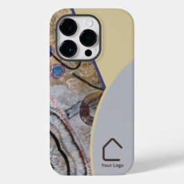 Funda Para iPhone 14 Pro De Case-Mate Acentos abstractos sencillos y modernos Código QR
