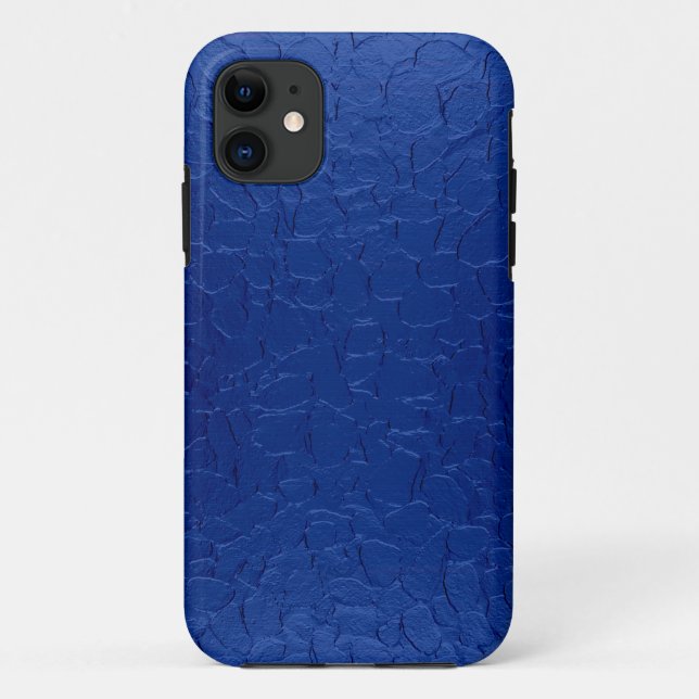Funda De Case-Mate Para iPhone Acero inoxidable azul Metalizado (Reverso)