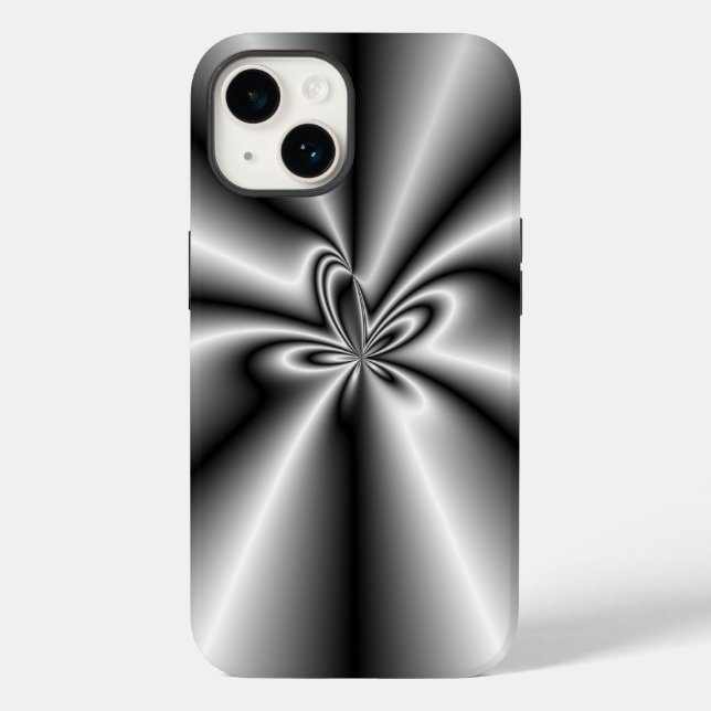 Funda De Case-Mate Para iPhone Acero inoxidable con puntas (Reverso )