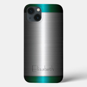 title_seo2 Acero inoxidable plateado y verde Metalizado