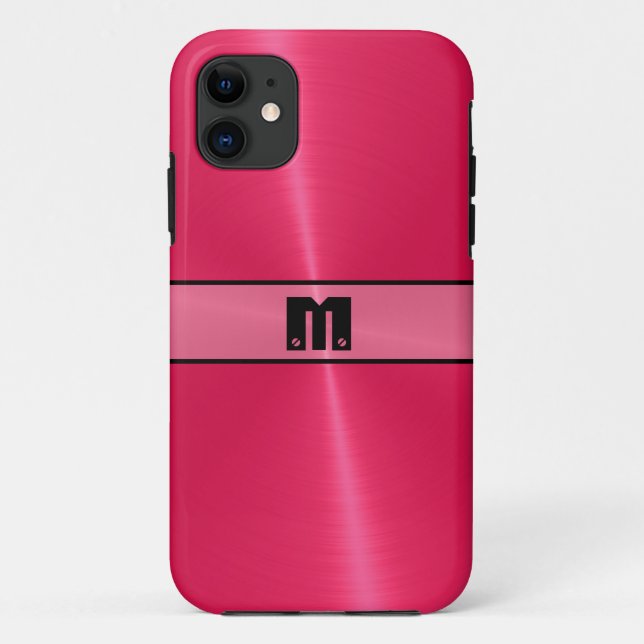 Funda De Case-Mate Para iPhone Acero inoxidable rojo brillante Metalizado 8 (Reverso)