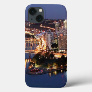 Funda Para iPhone 13 Acero y bocadillo del añil