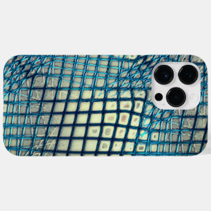 Funda Para iPhone 14 Pro Max De Case-Mate Aciano gris borroso similar a la maraña de la red 