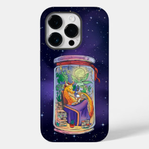 FUNDA PARA iPhone 14 PRO DE Case-Mate ACOGEDOR LIBRO DE LECTURA DEL PERSONALIZADO DRAGON