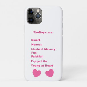 Funda Para iPhone 11 Pro Acrónimo de Pink Sheffey