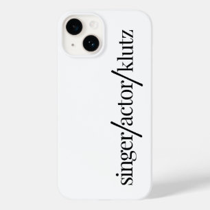 Funda Para iPhone 14 De Case-Mate Actor cantante Klutz