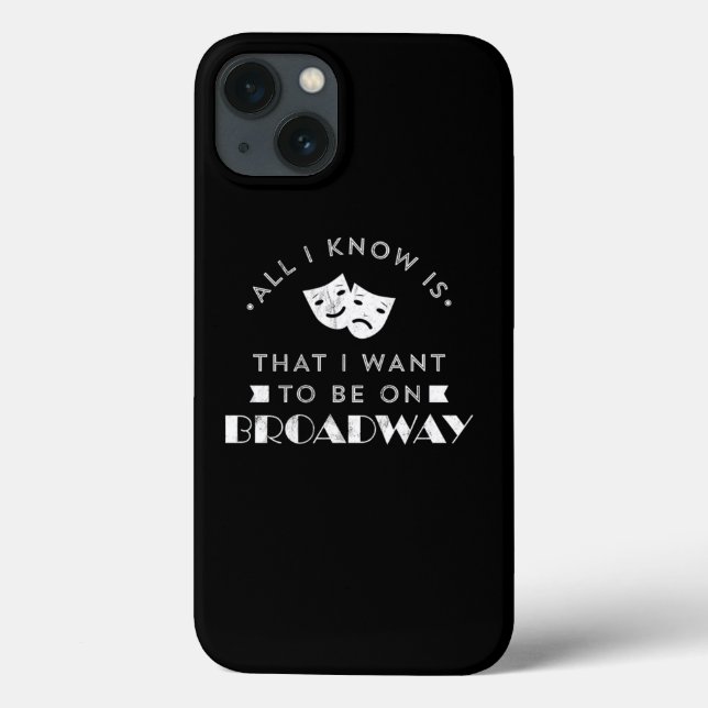 Funda De Case-Mate Para iPhone Actor de teatro de Broadway actúa con humor  (Reverso)