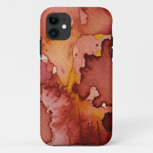 Funda Para iPhone 11 acuarela 3 del fondo