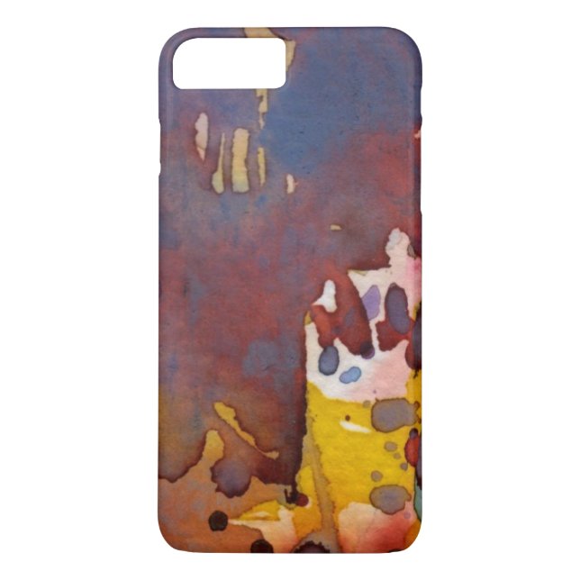 Funda De Case-Mate Para iPhone acuarela 8 del fondo (Reverso)