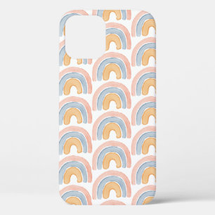 Funda Para iPhone 12 Acuarela Arroja Sencillo Boho Mínimo