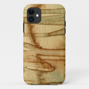 Funda Para iPhone 11 Acuarela artística 2 del fondo