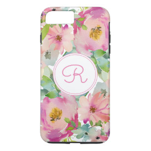 Funda Para iPhone 8 Plus/7 Plus Acuarela Boho Pastel