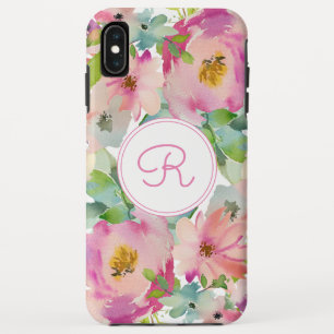 Funda Para iPhone XS Max Acuarela Boho Pastel