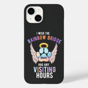 Funda Para iPhone 14 De Case-Mate Acuarela Cute Mascota Paw Perro Gato Alas conmemor