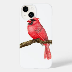 Funda Para iPhone 14 De Case-Mate acuarela de ave cardinal