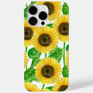 Funda Para iPhone 14 Pro Max De Case-Mate acuarela de girasoles