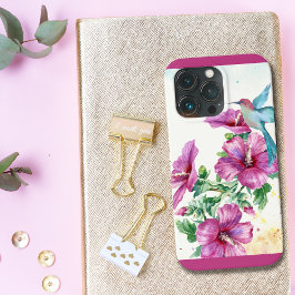 Funda Para iPhone 13 Pro Acuarela de Hummingbird