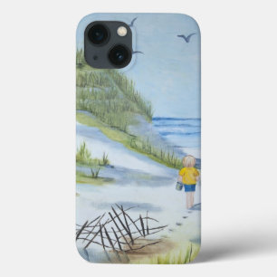 Funda Para iPhone 13 Acuarela de la playa