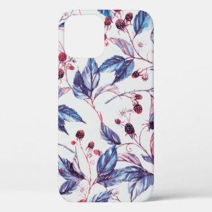 Funda Para iPhone 12 acuarela dibujada a mano sin inconvenientes con na