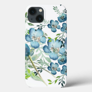 Funda Para iPhone 13 Acuarela Elegante Flores Florales