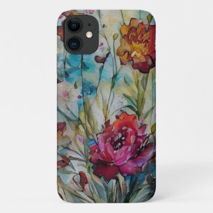 Funda Para iPhone 11 Acuarela floral