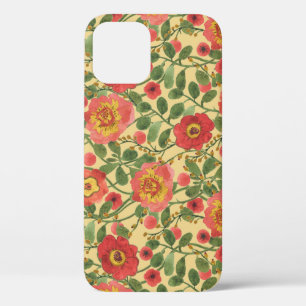 Funda Para iPhone 12 Acuarela floral retro: elegancia inmadura