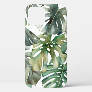 Funda Para iPhone 12 Acuarela grande y transparente patrón con mellizos