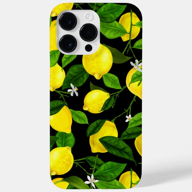 Funda De Case-Mate Para iPhone Acuarela Limón 2 (Reverso)