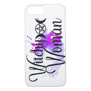 Funda Para iPhone 8/7 Acuarela mujer brujera