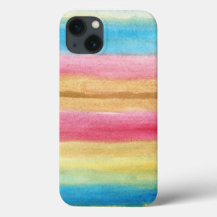 Funda Para iPhone 13 acuarela pintada a mano