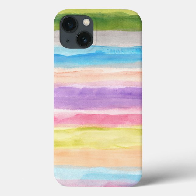 Funda De Case-Mate Para iPhone acuarela pintada a mano (Reverso)