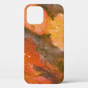 Funda Para iPhone 12 Acuarela pintada a mano abstracta. Lindo fondo