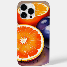 Funda Para iPhone 14 Pro Max De Case-Mate Acuarela Resplandor Naranja