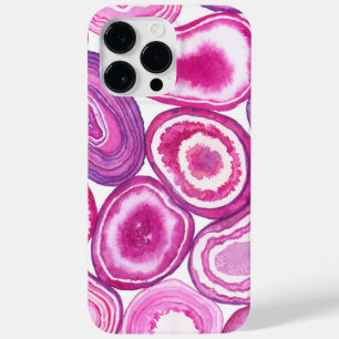 Funda Para iPhone 14 Pro Max De Case-Mate acuarela rosa agada