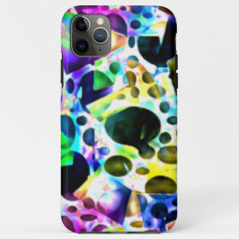 Funda Para iPhone 11 Pro Max Acuarela rústica con agujeros y recortes