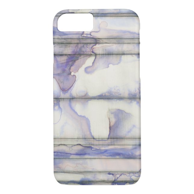 Funda De Case-Mate Para iPhone Acuarela Violet Free Expression (Reverso)