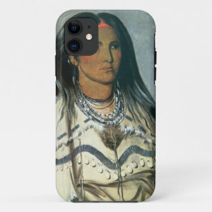 title_seo2 "Acuñe", un chica indio de Mandan, 1832 (el litho