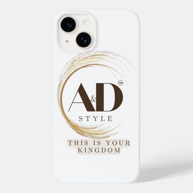 Funda De Case-Mate Para iPhone "AD Style – This Is Your Kingdom" Premium Design (Reverso )