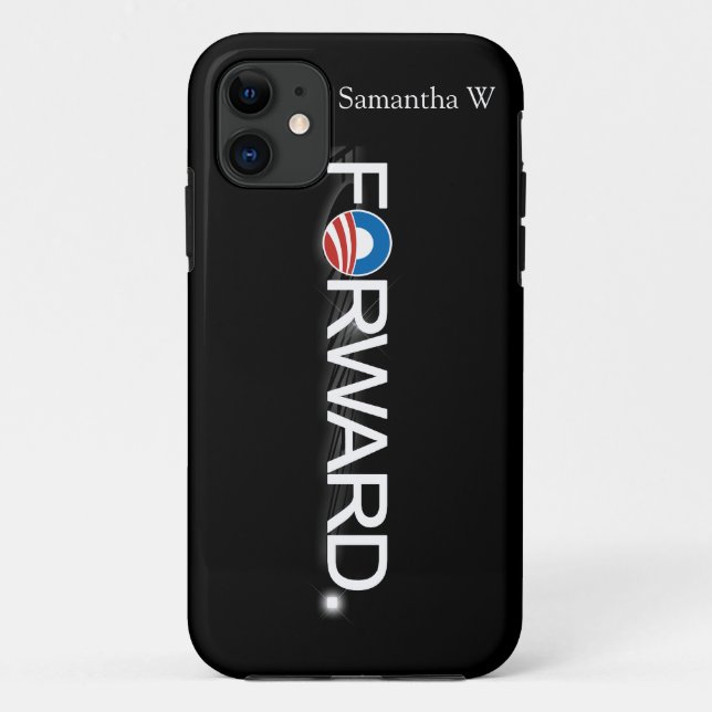 Funda De Case-Mate Para iPhone Adelante para Obama 2012 (Reverso)