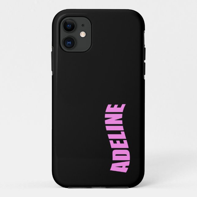Funda De Case-Mate Para iPhone Adeline nombre personal (Reverso)