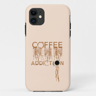 Funda Para iPhone 11 adicción al café
