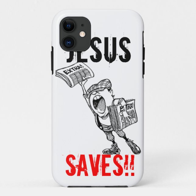 Funda De Case-Mate Para iPhone ¡Adicional, adicional! ¡Jesús ahorra!! (Reverso)