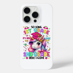 Funda Para iPhone 15 Pro Adiós 1er Grado 2do Grado Aquí Voy