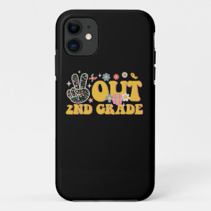 Funda Para iPhone 11 Adiós 2do Grado Genial Último Día de Escuela