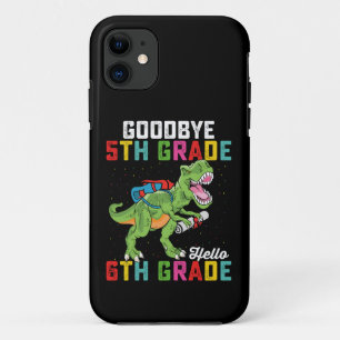 Funda Para iPhone 11 Adiós a los dinosaurios Rex de 6º grado
