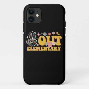 Funda Para iPhone 11 Adiós Escuela Primaria Genial Último Día de Clases